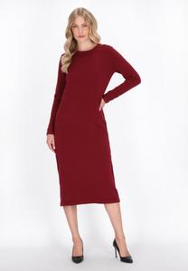 Платье DreiMaster Jumper dress, Burgundy/Bordeaux