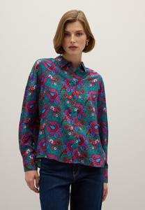 Блуза PIOMBO Button-down blouse, Verde/Rosso/Green