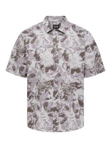 Рубашка на пуговицах Comfort fit Only & Sons, серый/серо-коричневый/светло-серый