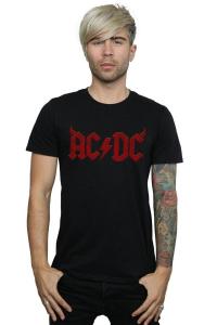 футболка с логотипом Horns AC/DC, черный
