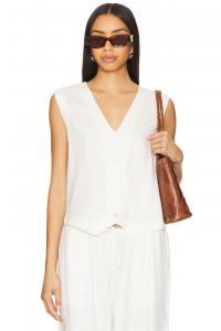Жилет Darcy Beach Riot, white linen