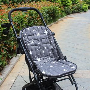 Накидка на сиденье для коляски Bugaboo Bee6/Bee5/3, утепленная дышащая всесезонная, из чистой хлопковой ткани, Butterfly Gray Star