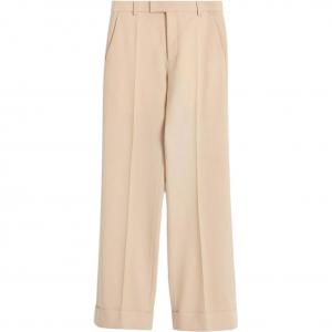 Брюки Garavani Turn Up с подогнутым низом Valentino, Butter