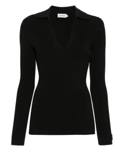 Повседневный черный свитер Calvin Klein, черный