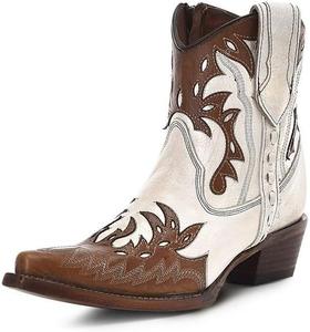 Женские ботильоны Corral L6099 Corral Boots, White/Camel