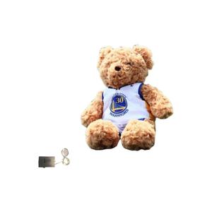 Плюшевая кукла медвежонок в баскетбольной майке nba высота 25см MAIQISI