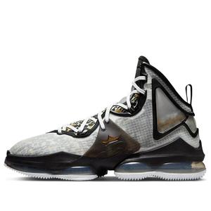 Кроссовки lebron 19 'grey' Nike, серый