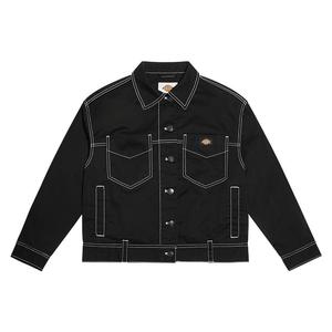 Dickies Женская джинсовая куртка, черный