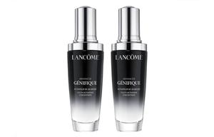 Лосьон-сыворотка LANKOU Advanced Genifique для восстановления текстуры кожи, сужения пор, антиоксидантного действия и осветления 100мл*2/50мл*2 LANCOME