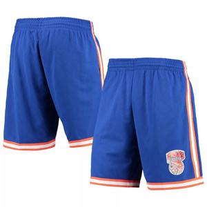 Мужские синие шорты Mitchell & Ness New York Knicks 1991 Hardwood Classics, посвященные 75-летию Swingman
