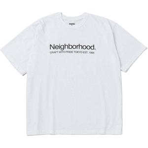 Футболка с логотипом Neighborhood, белый