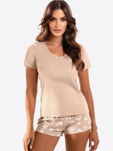 Пижама Vivisence 2048, бежевый