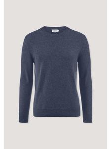 Hessnatur Вязаный свитер темно-синего цвета