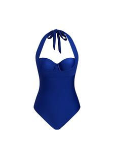 Купальник-балконет Cupshe, темно-синий