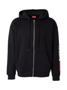 Толстовка DIESEL S-BOXT-ZIP, черный