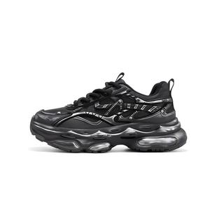 Нескользящие, износостойкие, легкие, низкие, массивные кроссовки, мужские, графитово-черные KANGLONG, Polished Graphite Black