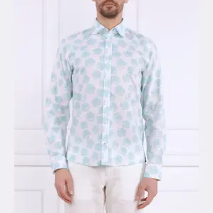 Hanson льняная рубашка узкого кроя Joop!, белый