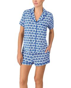 Пижама Kate Spade New York Short, цвет White/Blue