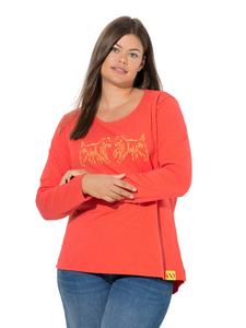 LAURASØN Футболка кораллового цвета