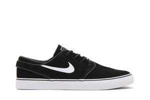 Кроссовки Zoom Stefan Janoski+ SB 'Black White', черный