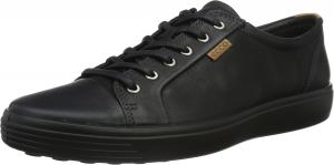 Мужские модные кроссовки ECCO Soft 7, черный/черный