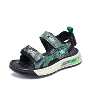 Нескользящие, дышащие, легкие, амортизирующие детские сандалии BIG WASP, зеленый