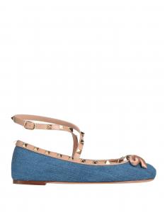 Балетки Valentino Garavani, синий