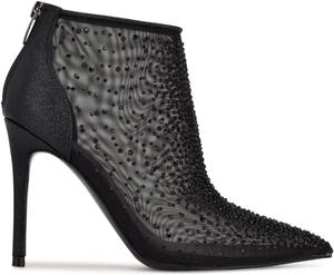 Женские ботильоны и сапожки NINE WEST, Black Mesh