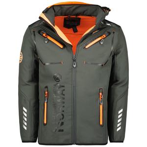 Куртка Geographical Norway Softshelljacken, цвет Grau/Orange