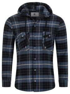 Рубашка на пуговицах стандартного кроя Rock Creek, ночной синий/темно-синий