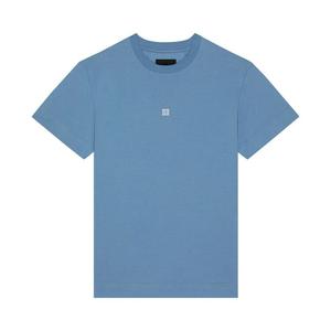 Футболка Givenchy Slim Fit T-Shirt Blue/White, синий