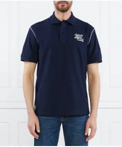 Футболка поло Relaxed fit Lacoste, синий