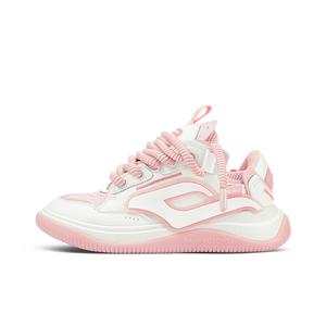 Rocket 001 Low Top стильные скейтбординг кроссовки Unisex вишневый цветущий Daisy Fellowes, розовый