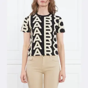 Футболка стандартного кроя Marc Jacobs, черный