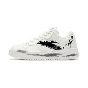 ANTA Низкие, износостойкие, противоскользящие кроссовки для скейтбординга унисекс, белые, черные