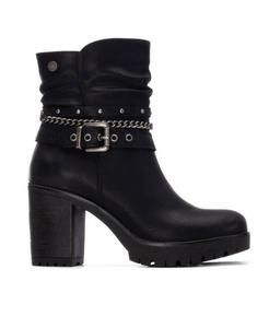 Женские ботильоны на каблуке из обновленной коллекции XTI, Black