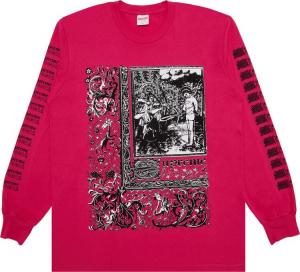 Лонгслив Supreme Saint Sebastian 'Pink', розовый