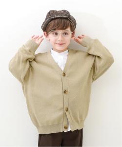 Свободный кардиган из хлопка, модель 2025AW Devirock, цвет Beige