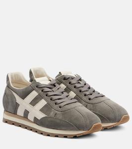 86er замшевые кроссовки Hogan, B804+B002+B013