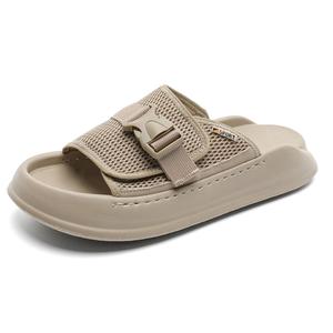 WEISHIBANGWEI Слайдеры мужские хаки, цвет Khaki