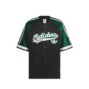 Adidas Originals Ретро UniteFit рубашка Unisex Black/Dark Green