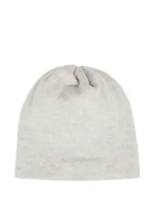 Шерстяная шапка бини в рубчик Little Bear, серый