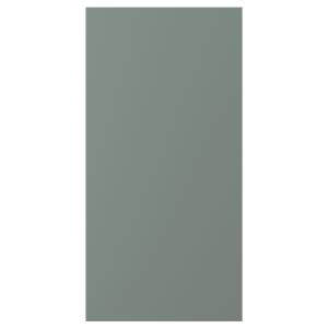 Дверь, матовая серо-зеленая, 40х80 см IKEA Nickebo