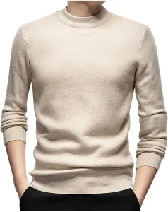 Толстовка с круглым вырезом для мужчин, утепленная, на молнии