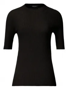 Футболка в рубчик Fabiana Filippi, черный