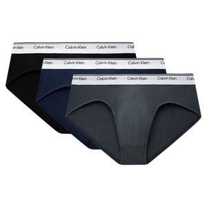 Мужские трусы 3 штуки Calvin Klein, белый/серо-белый