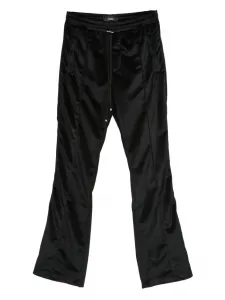 Велюровые брюки Amiri, черный