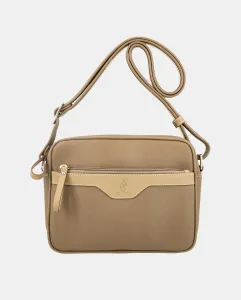 Рюкзак с тремя карманами и регулируемым наплечным ремнем El Potro, серо-коричневый