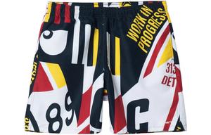 Carhartt WIP Повседневные шорты Unisex Red Yellow