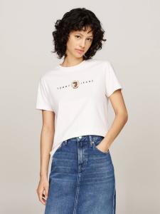 Футболка Tommy Jeans Regular Fit, белый